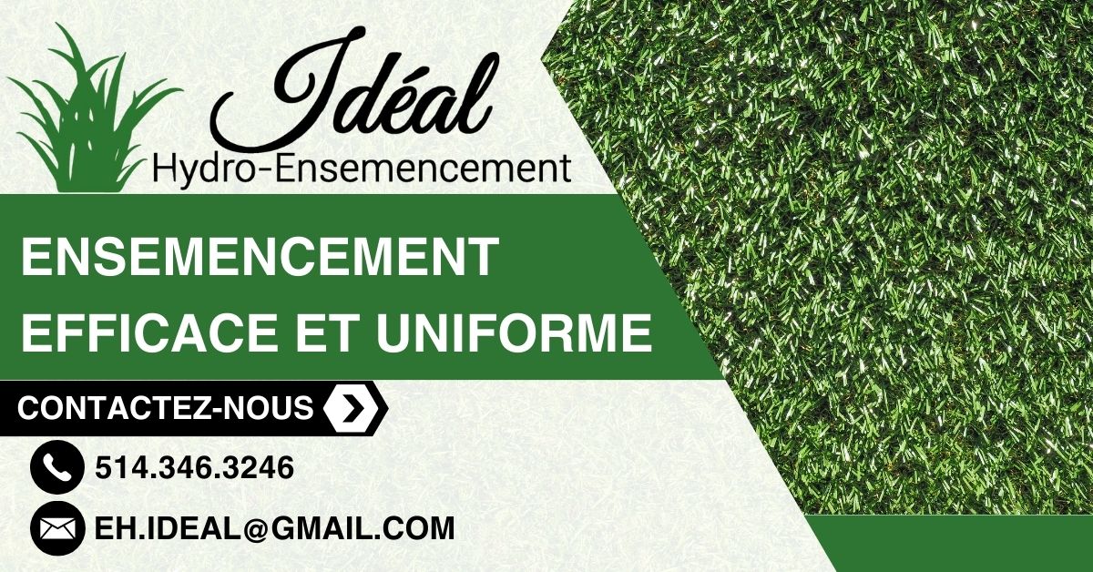 Ideal hysdro ensemencement bandeaux