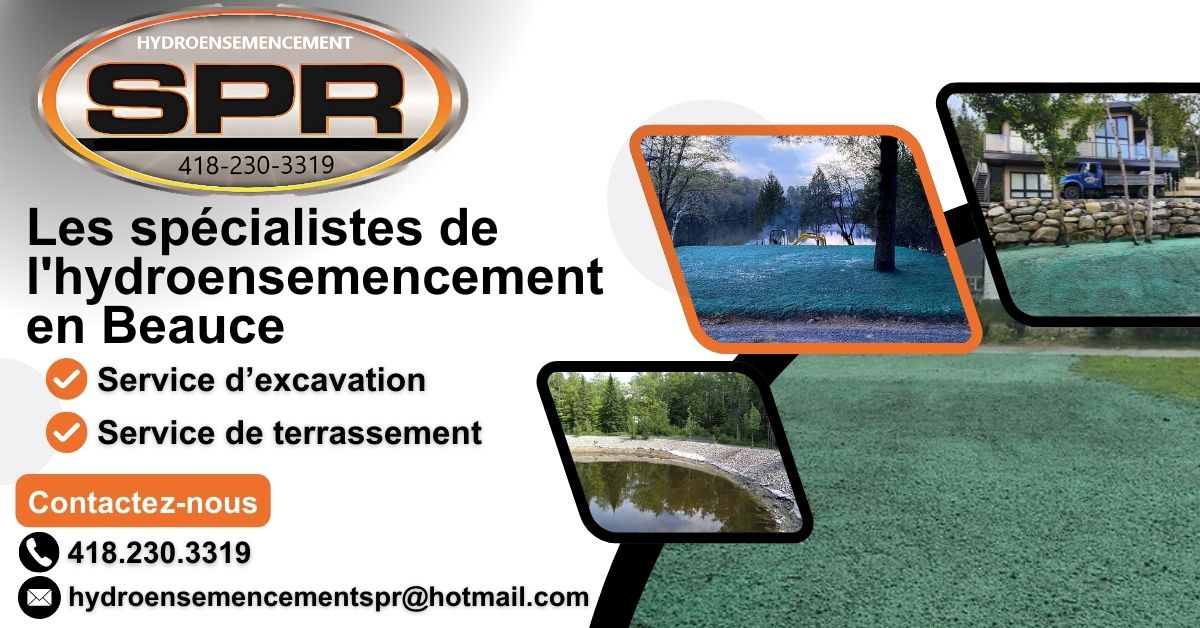 Hydroensemencement et Paysagement SPR