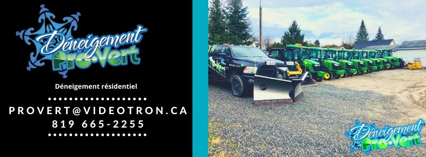 Pro vert Déneigement résidentiel 1